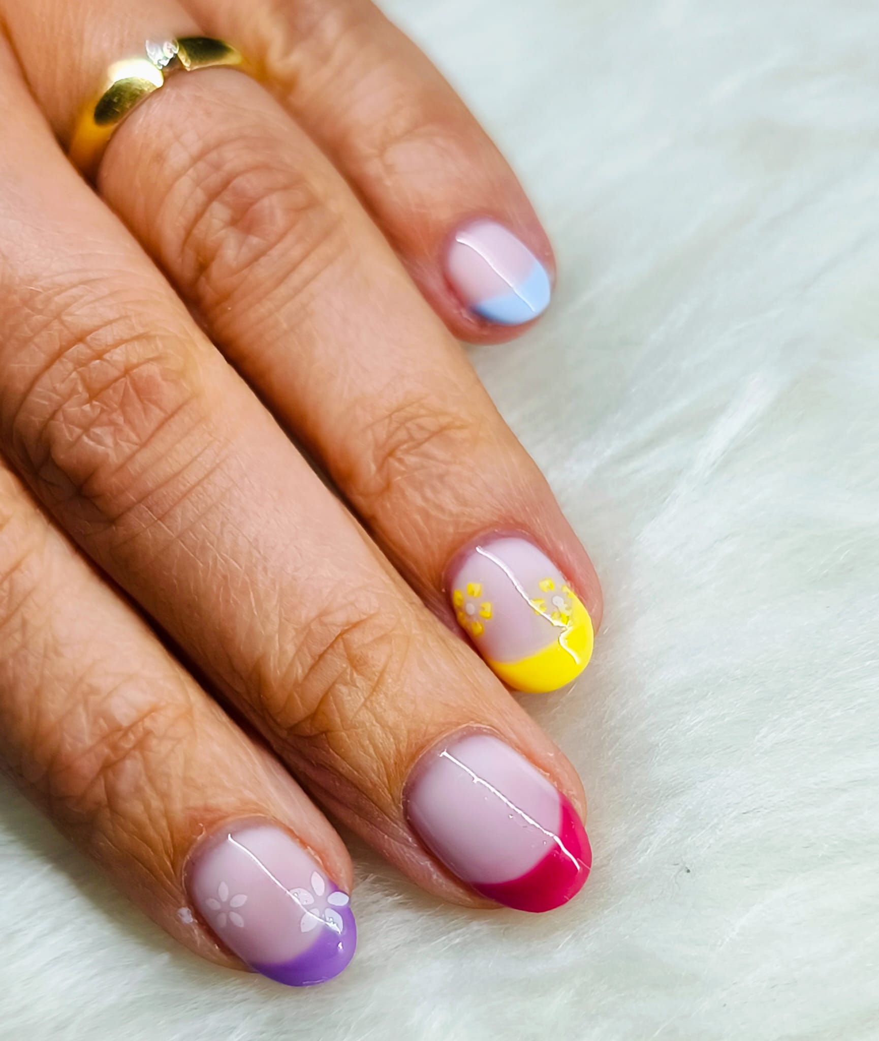 BIAB nagels met chrome finish – Sliedrecht